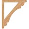 Ekena Millwork Olympic Arts & Crafts Smooth Bracket, Western Red Cedar, 3 1/2"W x 42"D x 48"H BKT04X42X48OLY03SWR - alternate 2